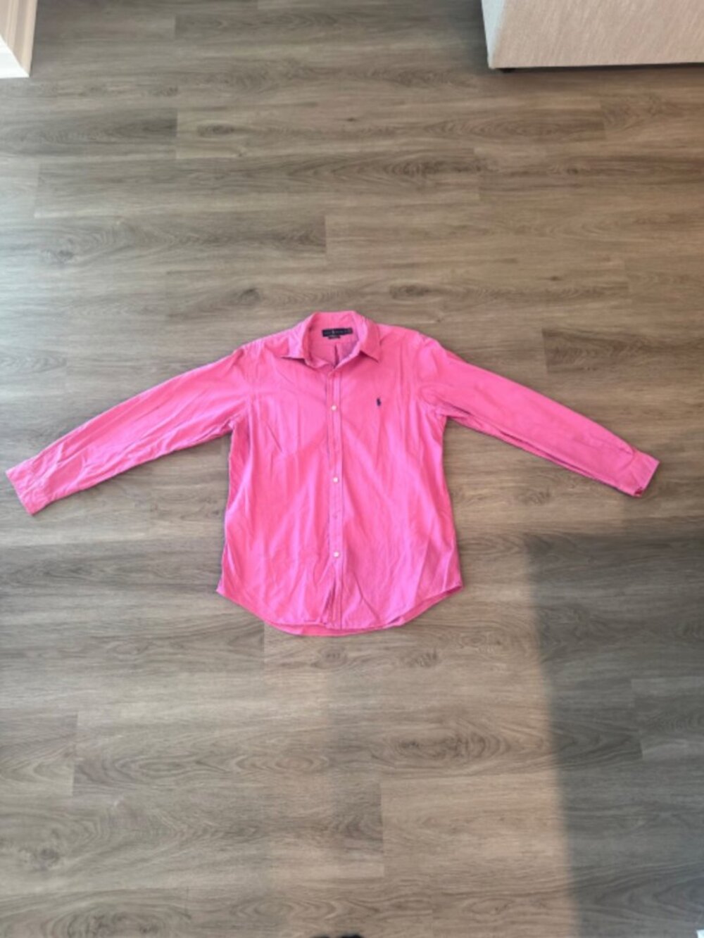 Ralph Lauren Men's Pink Button Down Shirt